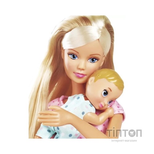Лялька Simba набір Штеффі Час з малюком, з аксесуарами (5733706)
