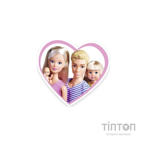 Лялька Simba набір Штеффі Щаслива родина (5733673)