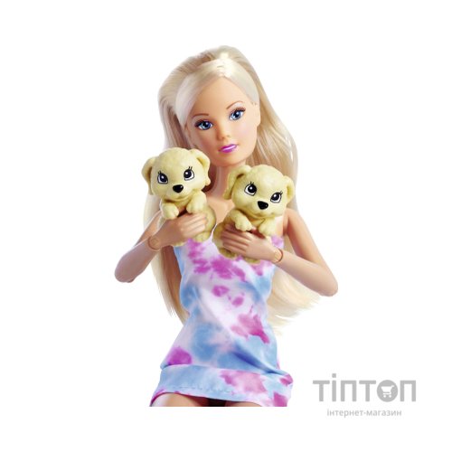 Лялька Simba набір Штеффі Цуценята на прогулянці, з аксесуарами (5733630)