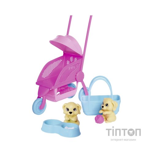 Лялька Simba набір Штеффі Цуценята на прогулянці, з аксесуарами (5733630)