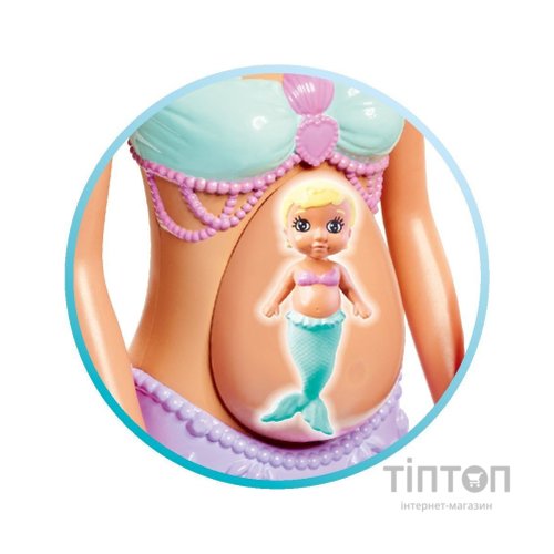 Лялька Simba набір Штеффі-вагітна та Кевін Сім''я русалок з малюком, аксесуари (5733524)