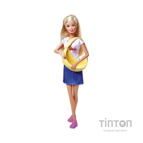 Лялька Simba набір Штеффі з малюком у слінгу, аксесуари (5733538)