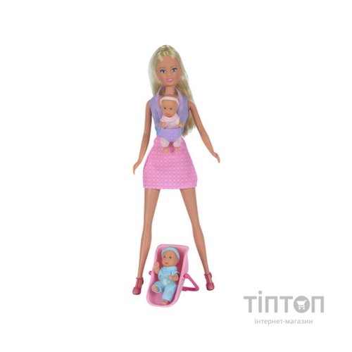 Лялька Simba Штеффі Няня Рожева (5730211)