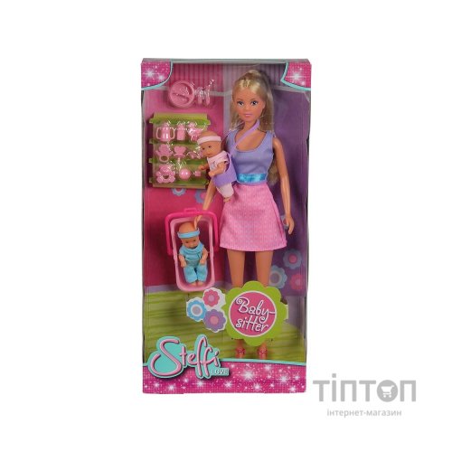 Лялька Simba Штеффі Няня Рожева (5730211)