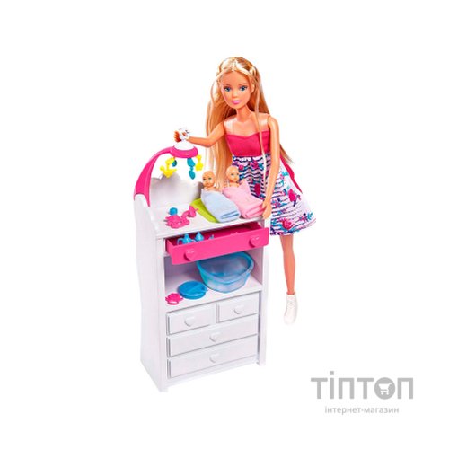 Лялька Simba Штеффі Вагітна двійнятами з немовлятами та аксесуари (5733333)