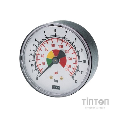 Манометр Airkraft для пістолета підкачки шин STG-29 (різьблення ззаду) (MAN-STG-29G)