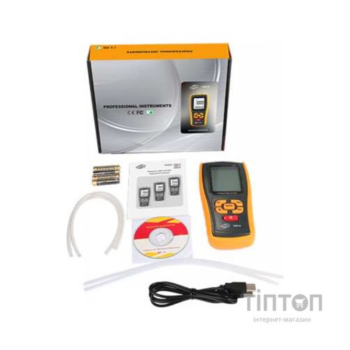 Манометр Benetech мікро, диференційного тиску USB (GM510)