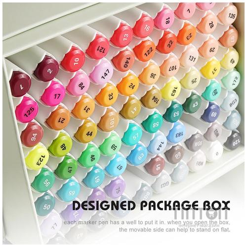 Художній маркер Arrtx Спиртові Alp ASM-0280A 80 кольорів (LC302192)