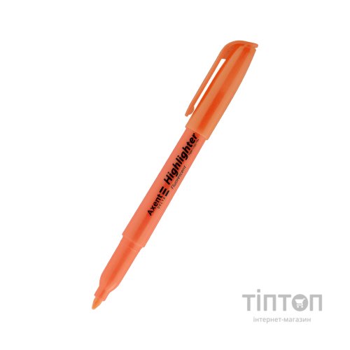 Маркер Axent Highlighter 2-4 мм клиноподібний помаранчевий (D2503-12)