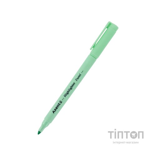 Маркер Axent Highlighter Pastel 2-4 мм клиноподібний м'ятний (2533-18-A)