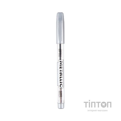 Маркер Baoke 1,5 мм срібний Металік (MARK-PER-BAO-MP550S)