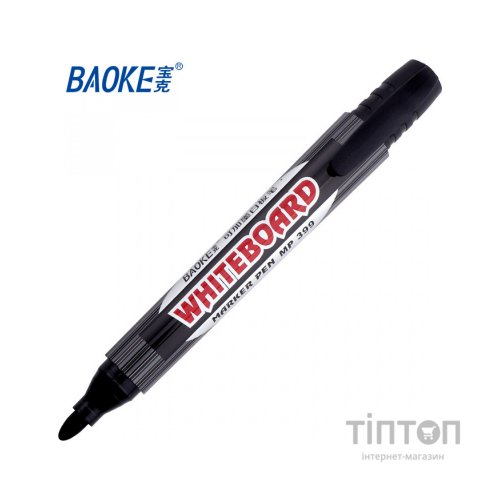 Маркер Baoke для сухостираємих дощок, 2.5 мм чорний (MARK-BOA-BAOMP399AB)