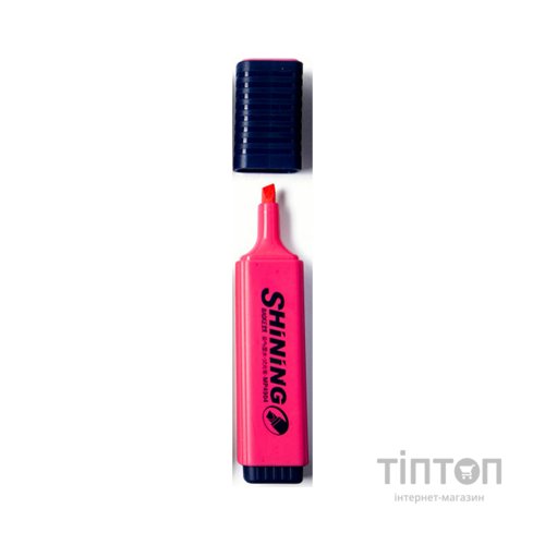 Маркер Baoke текстовий, 2-4 мм червоний Shining (MARK-TXT-BAO-MP4904R)