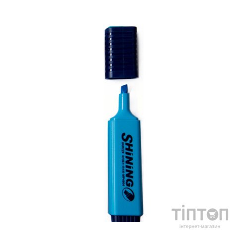 Маркер Baoke текстовий, 2-4 мм синій Shining (MARK-TXT-BAO-MP4904B)