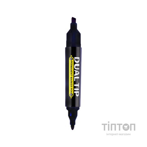 Маркер Baoke водостійкий, 1-5 мм двосторонній чорний (MARK-PER-BAO-MP2918B)