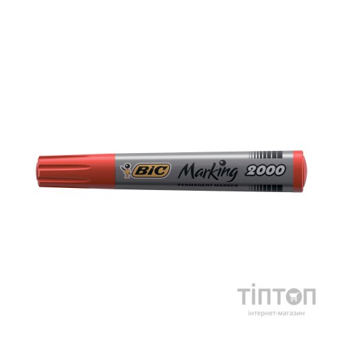 Маркер Bic перманентний, червоний (bc8209133)