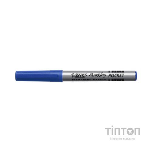 Маркер Bic перманентний Fine, синій (bc8209012)