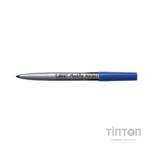 Маркер Bic перманентний Fine, синій (bc8209012)