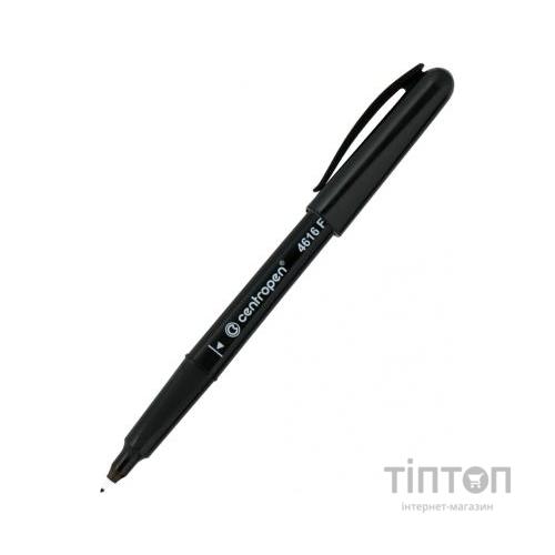 Маркер Centropen CD-Liner 4616 ergoline, 0,6 мм black, 10шт (4616/01)