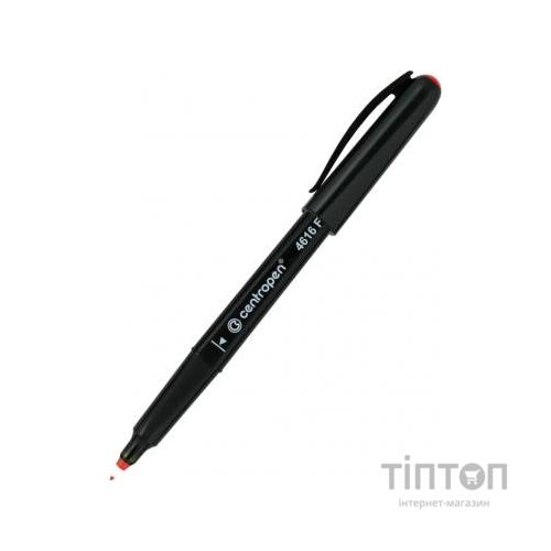 Маркер Centropen CD-Liner 4616 ergoline, 0,6 мм red (4616/02)