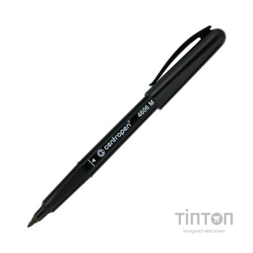 Маркер Centropen CD-Pen 4606 ergoline, 1 мм black (4606/01)