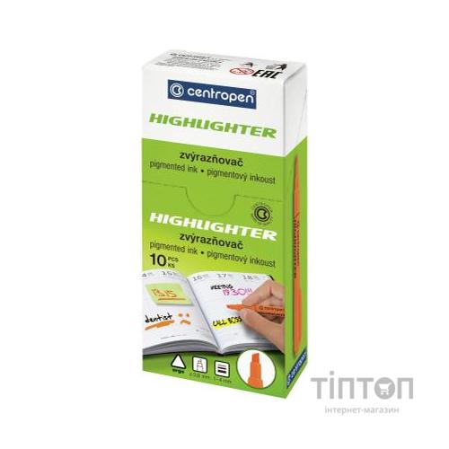 Маркер Centropen Fax 8722 1-4 мм, chisel tip, green (8722/04)