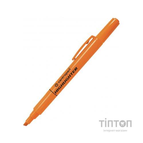 Маркер Centropen Fax 8722 1-4 мм, chisel tip, orange (8722/06)