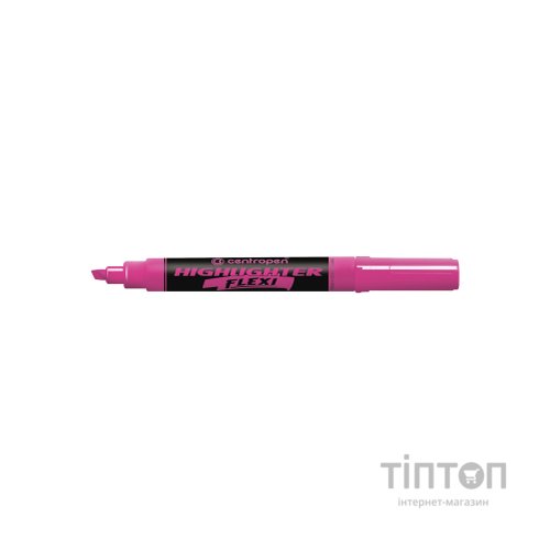 Маркер Centropen Fax Flexi 1-4.6 мм Рожевий (8542/09)