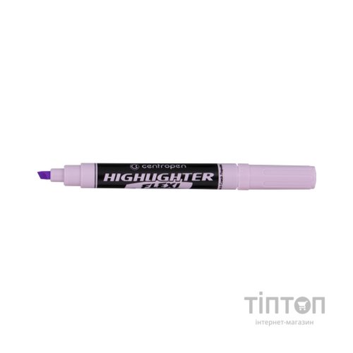Маркер Centropen Fax Flexi Soft 1-4.6 мм пастельний Ліловий (8542/931)