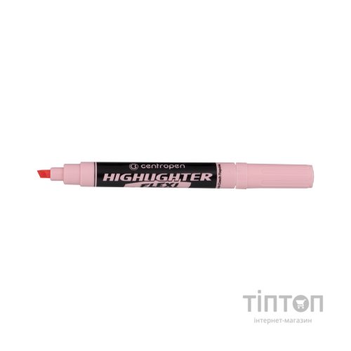 Маркер Centropen Fax Flexi Soft 1-4.6 мм пастельний Рожевий (8542/914)