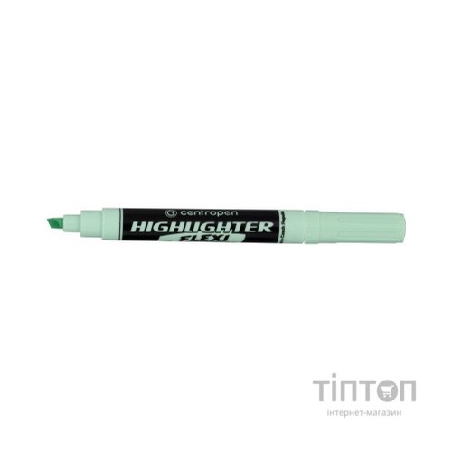 Маркер Centropen Fax Flexi Soft 1-4.6 мм пастельний Зелений (8542/917)