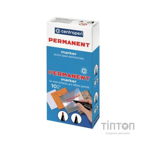 Маркер Centropen Permanent 2846 1 мм red (2846/02)