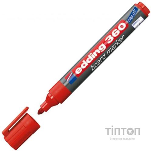 Маркер Edding Board e-360 1,5-3 мм, round tip, red (360/02)