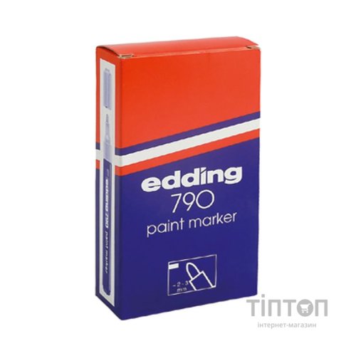 Маркер Edding для декоративних робіт Paint E-790 2-3 мм Срібний (e-790/13)