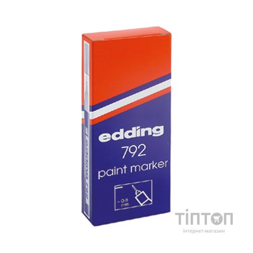 Маркер Edding для декоративних робіт Paint E-792 0.8 мм Чорний (e-792/01)