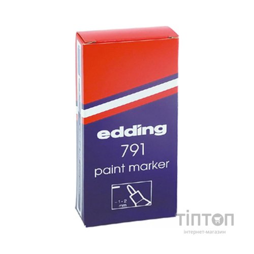 Маркер Edding для оздоблювальних робіт Paint 1-2 мм Червоний (e-791/02)