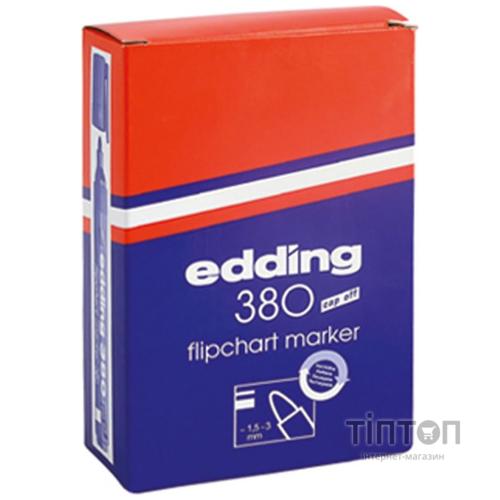 Маркер Edding Flipchart e-380 1,5-3 мм, round tip, red (380/02)
