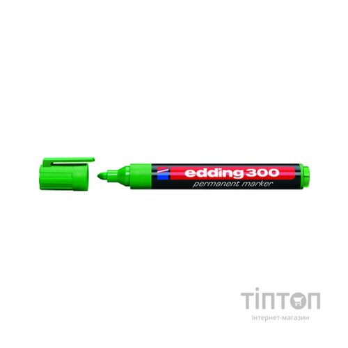 Маркер Edding перманентний Permanent 1.5-3 мм Зелений (e-300/04)