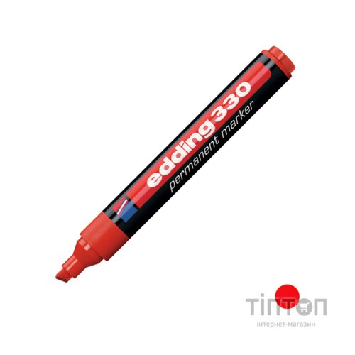 Маркер Edding перманентний Permanent 1-5 мм Червоний (e-330/02)