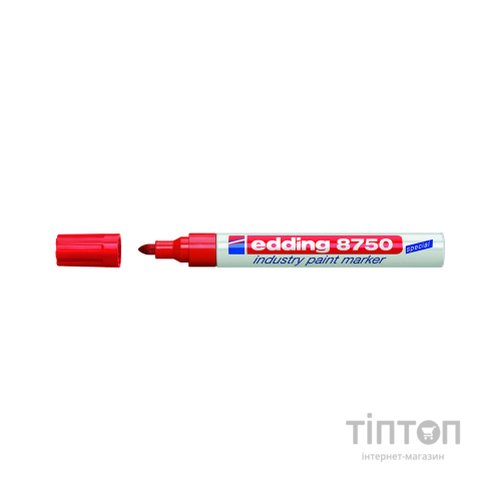Маркер Edding Спеціальний промисловий лак-маркер Industry Paint 8750 2-4 мм Червоний (e-8750/02)