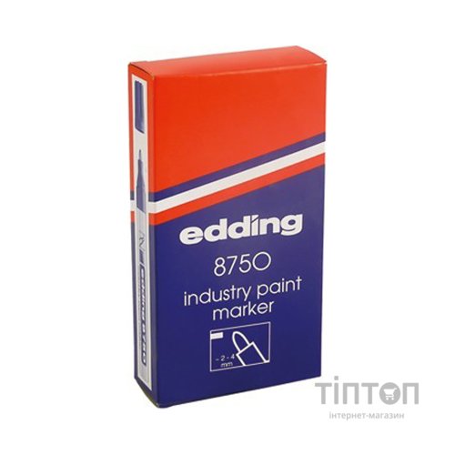 Маркер Edding Спеціальний промисловий лак-маркер Industry Paint 8750 2-4 мм Чорний (e-8750/01)