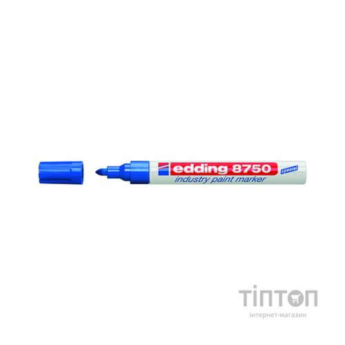 Маркер Edding Спеціальний промисловий лак-маркер Industry Paint 8750 2-4 мм Синій (e-8750/03)