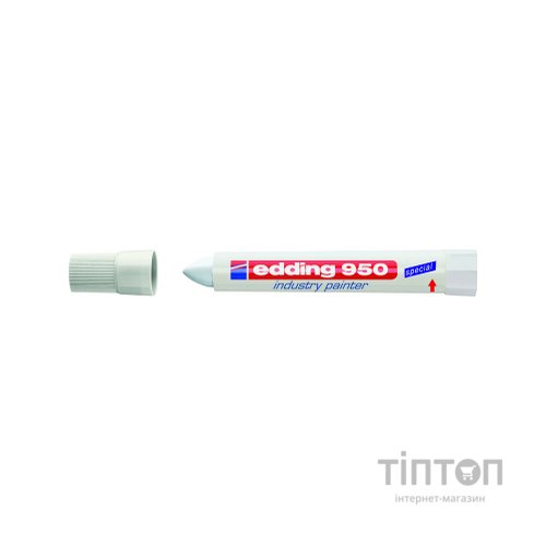 Маркер Edding Спеціальний промисловий маркер-паста Industry Painter 950 10 мм Білий (e-950/11)