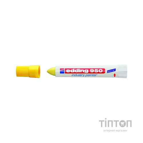 Маркер Edding Спеціальний промисловий маркер-паста Industry Painter 950 10 мм Жовтий (e-950/05)