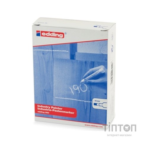 Маркер Edding Спеціальний промисловий маркер-паста Industry Painter 950 10 мм Жовтий (e-950/05)