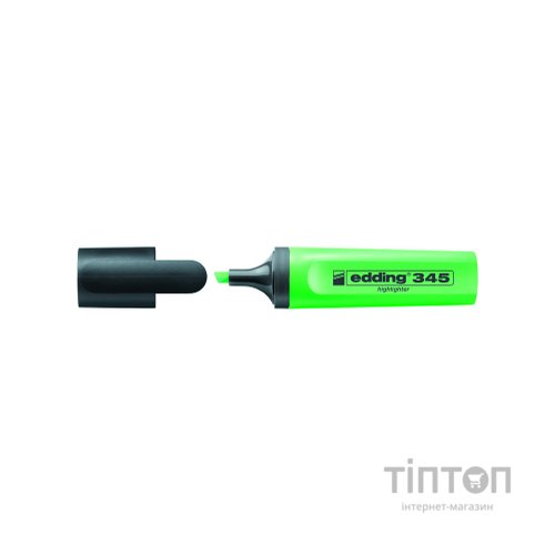 Маркер Edding текстовий Highlighter 2-5 мм Зелений (e-345/04)