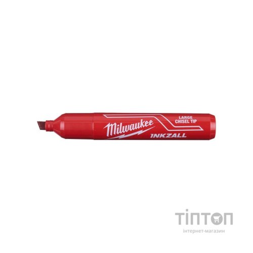 Маркер Milwaukee для будмайданчика INKZALL, великий (L), червоний (4932471556)