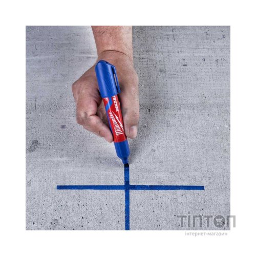 Маркер Milwaukee для будмайданчика INKZALL, великий (L), синій (4932471557)