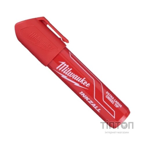 Маркер Milwaukee для будмайданчика INKZALL, великий (XL), червоний (4932471560)
