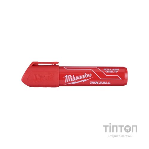 Маркер Milwaukee для будмайданчика INKZALL, великий (XL), червоний (4932471560)